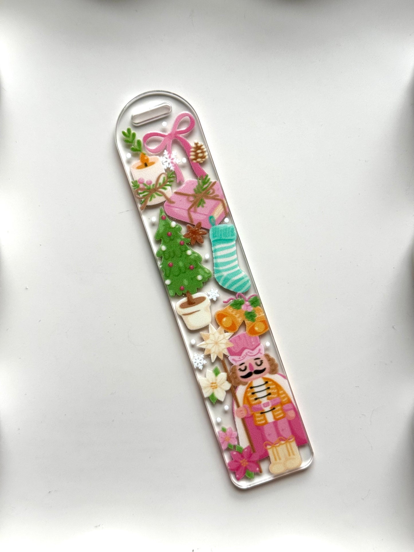 Pink Nutcracker Bookmark