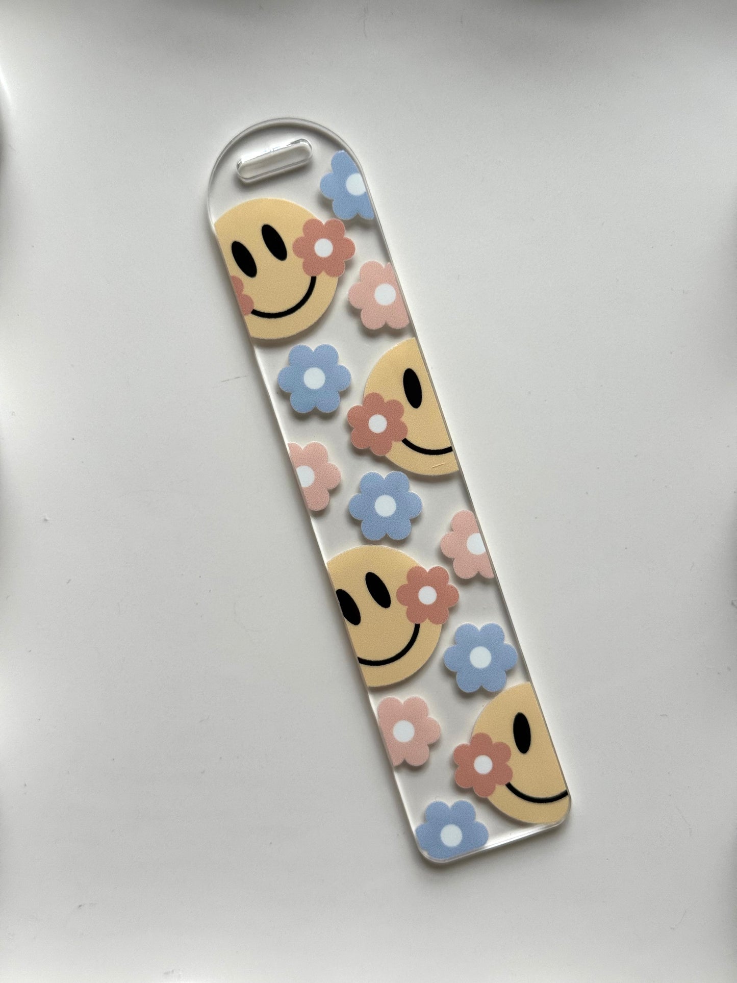 Happy Flowers Bookmark