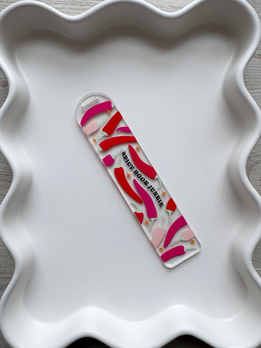 Spicy Book Junkie Bookmark