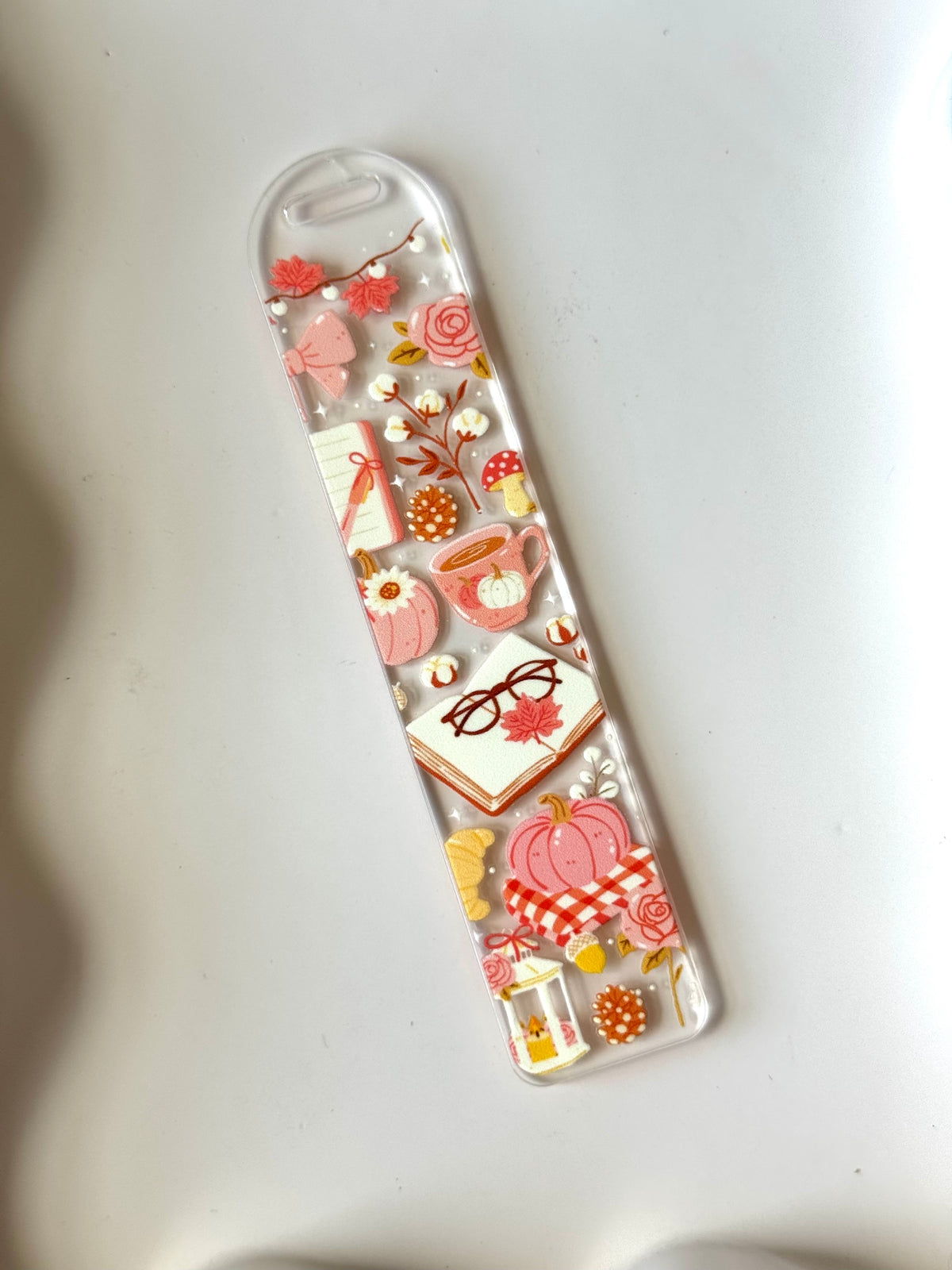 Girlie Swirlie Fall Bookmark