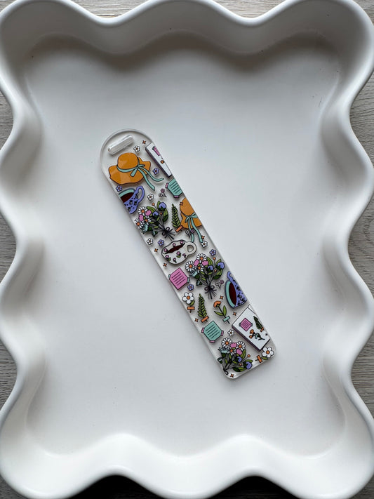 Tea in the Garden Bookmark