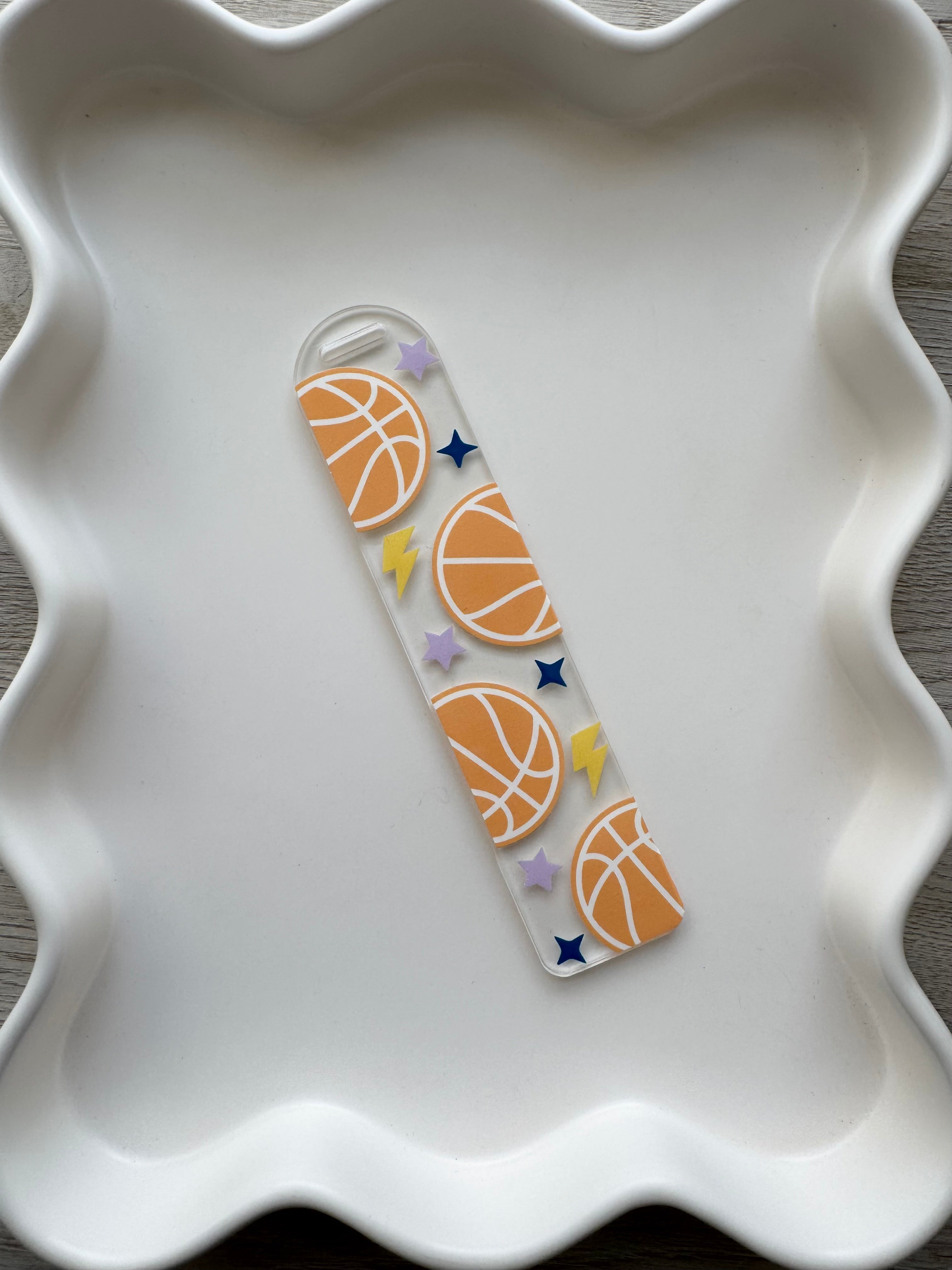 Basketball Bookmark – Golden Lights Co.