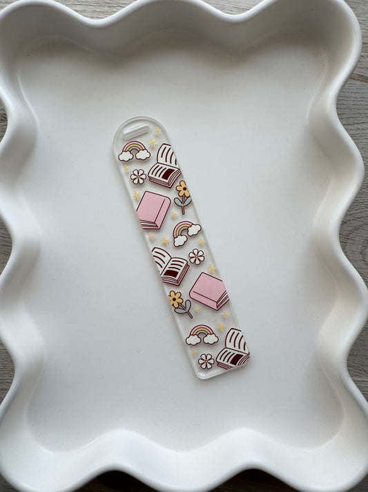 70s Reading Vibes Bookmark