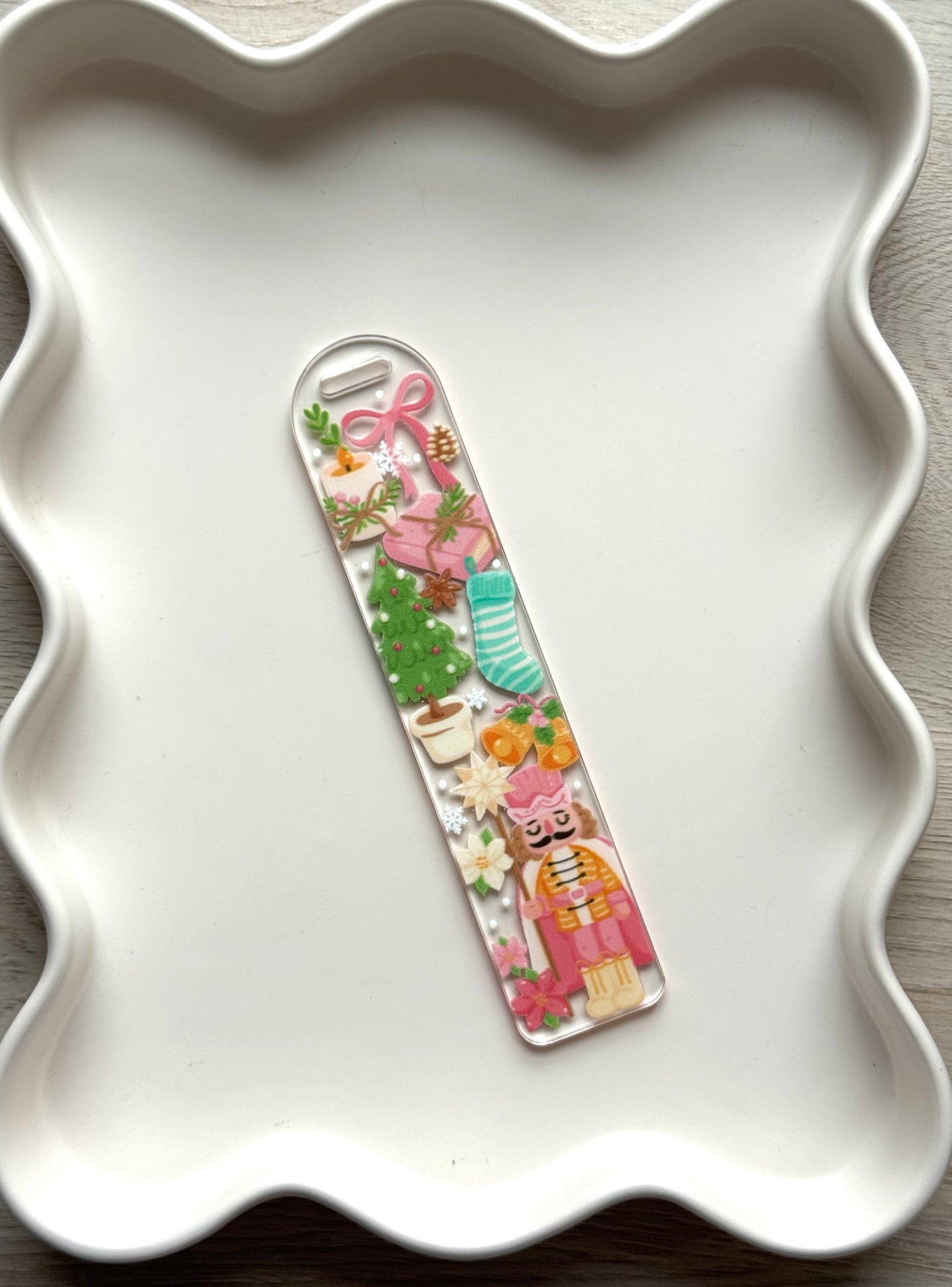 Pink Nutcracker Bookmark