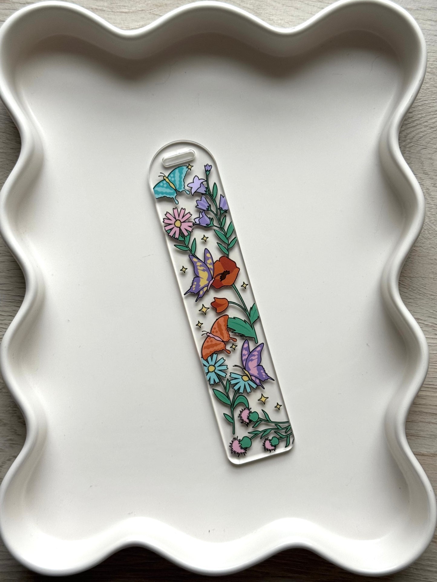 Wildflowers & Butterflies Bookmark