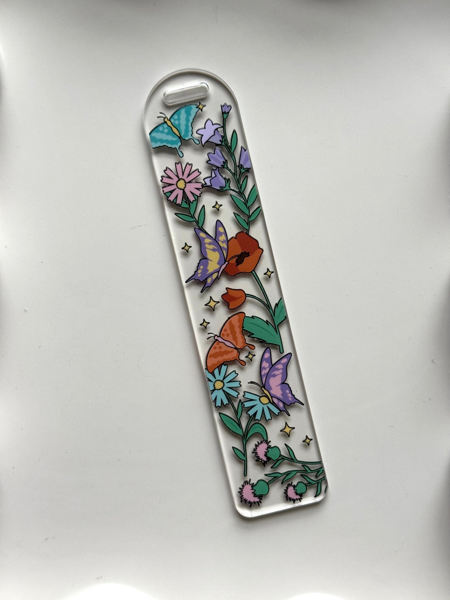 Wildflowers & Butterflies Bookmark