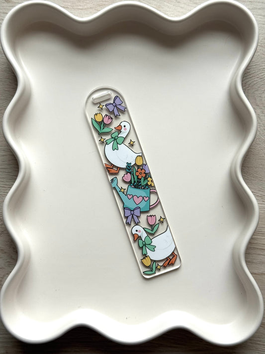Cottage Core Ducks Bookmark