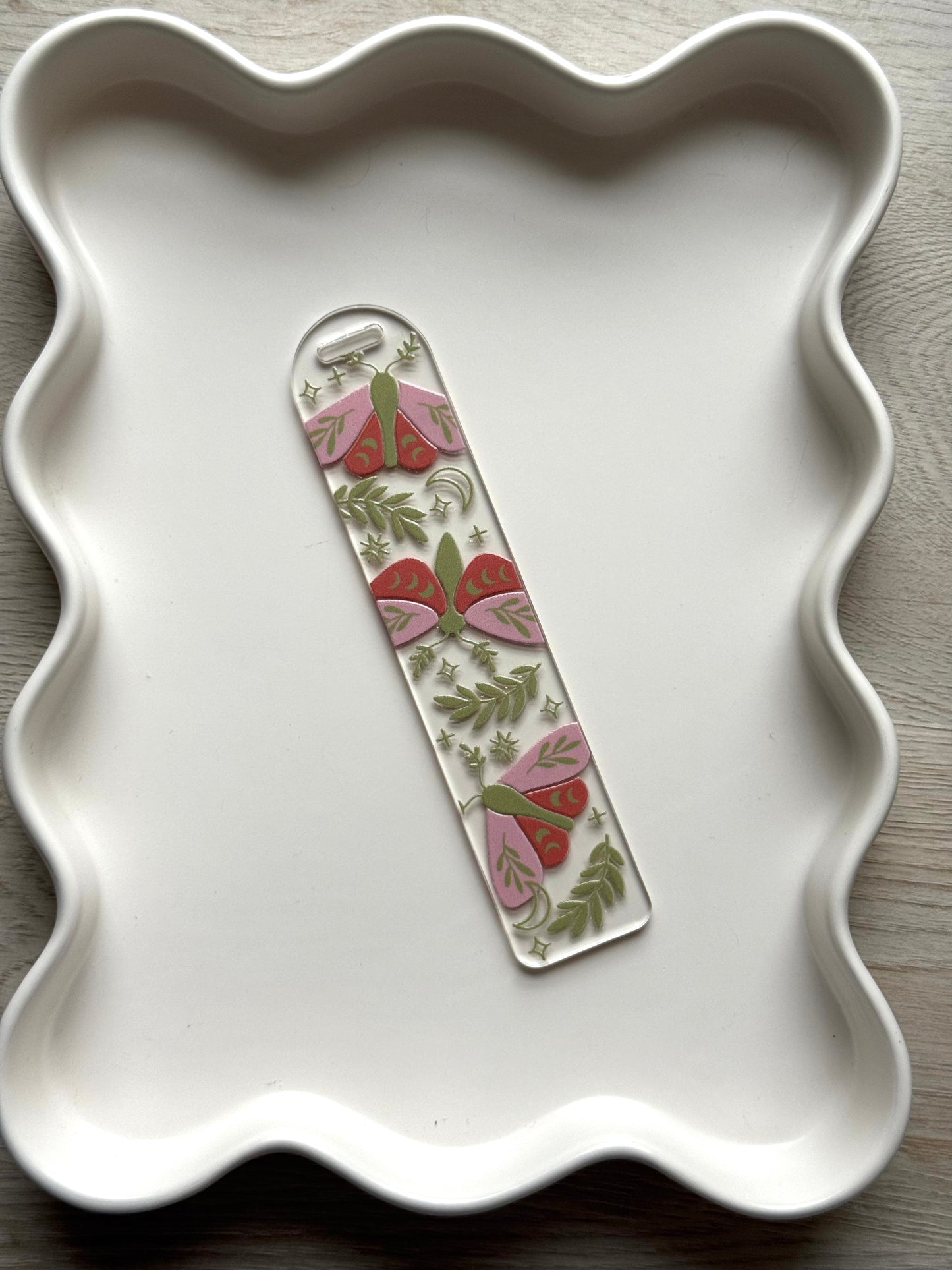 Whimsy Moth Bookmark