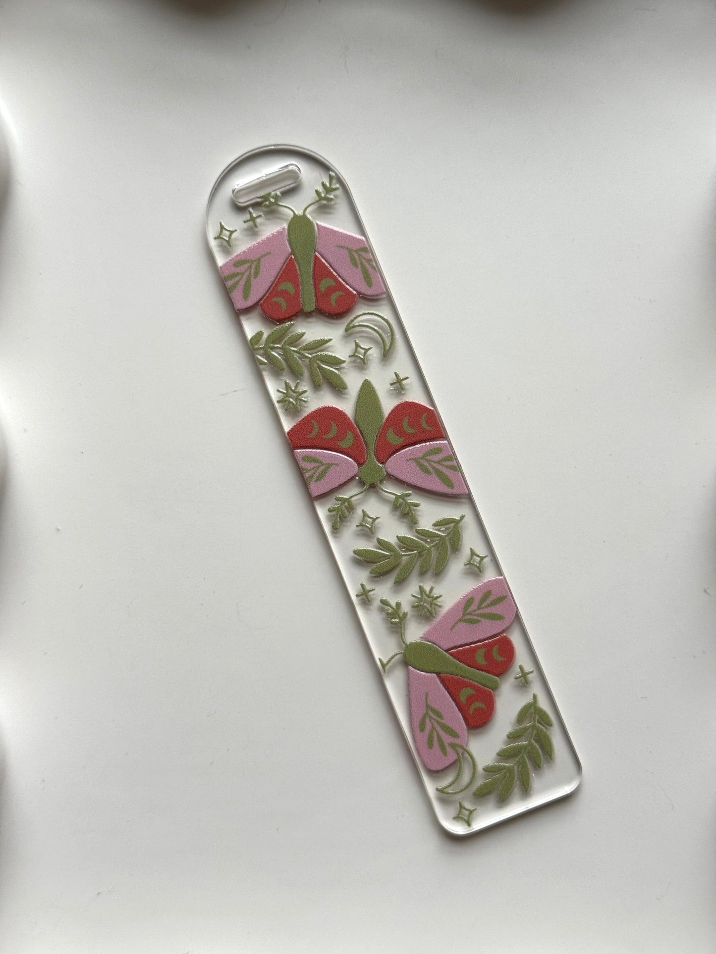 Whimsy Moth Bookmark