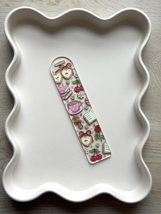Love You Locket Bookmark