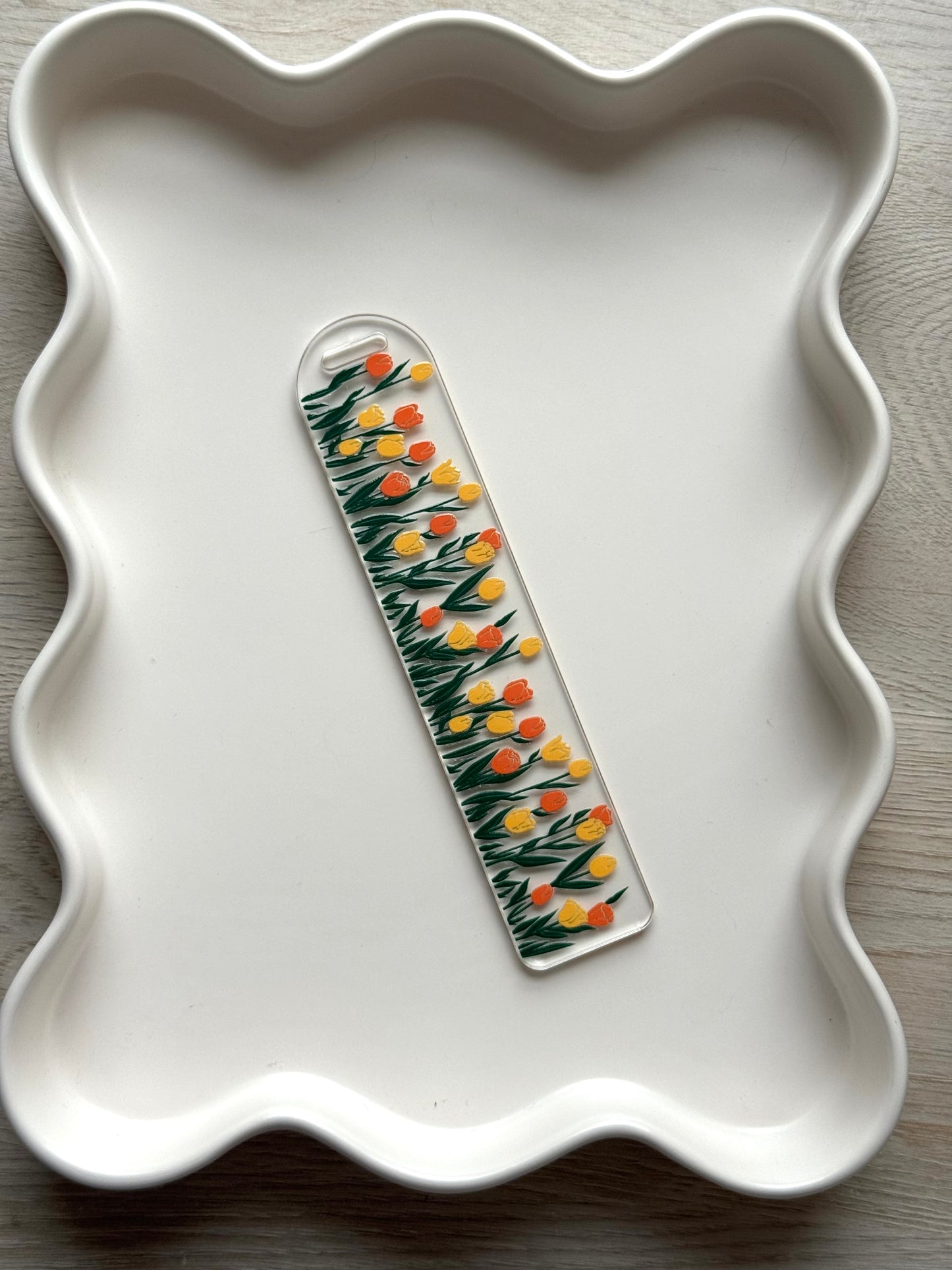 Tulip Fields Bookmark