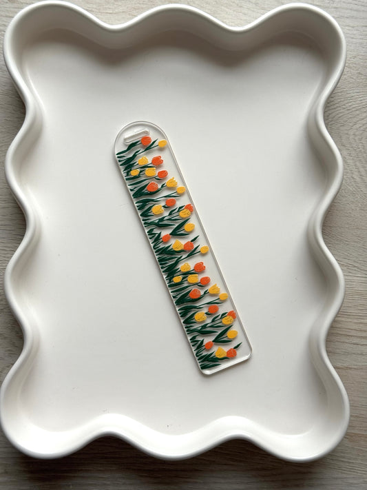 Tulip Fields Bookmark