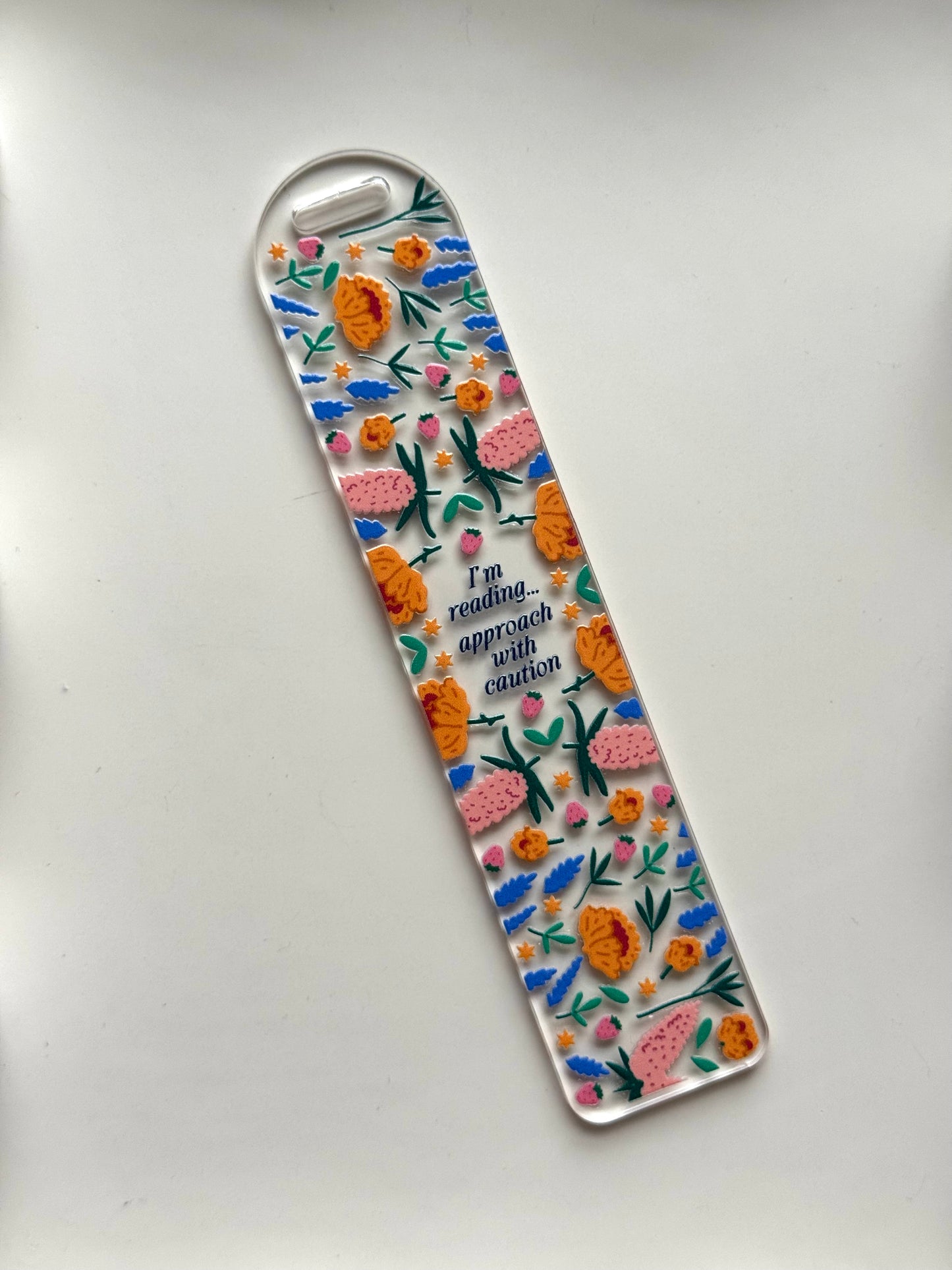 I'm Reading... Approach With Caution Bookmark