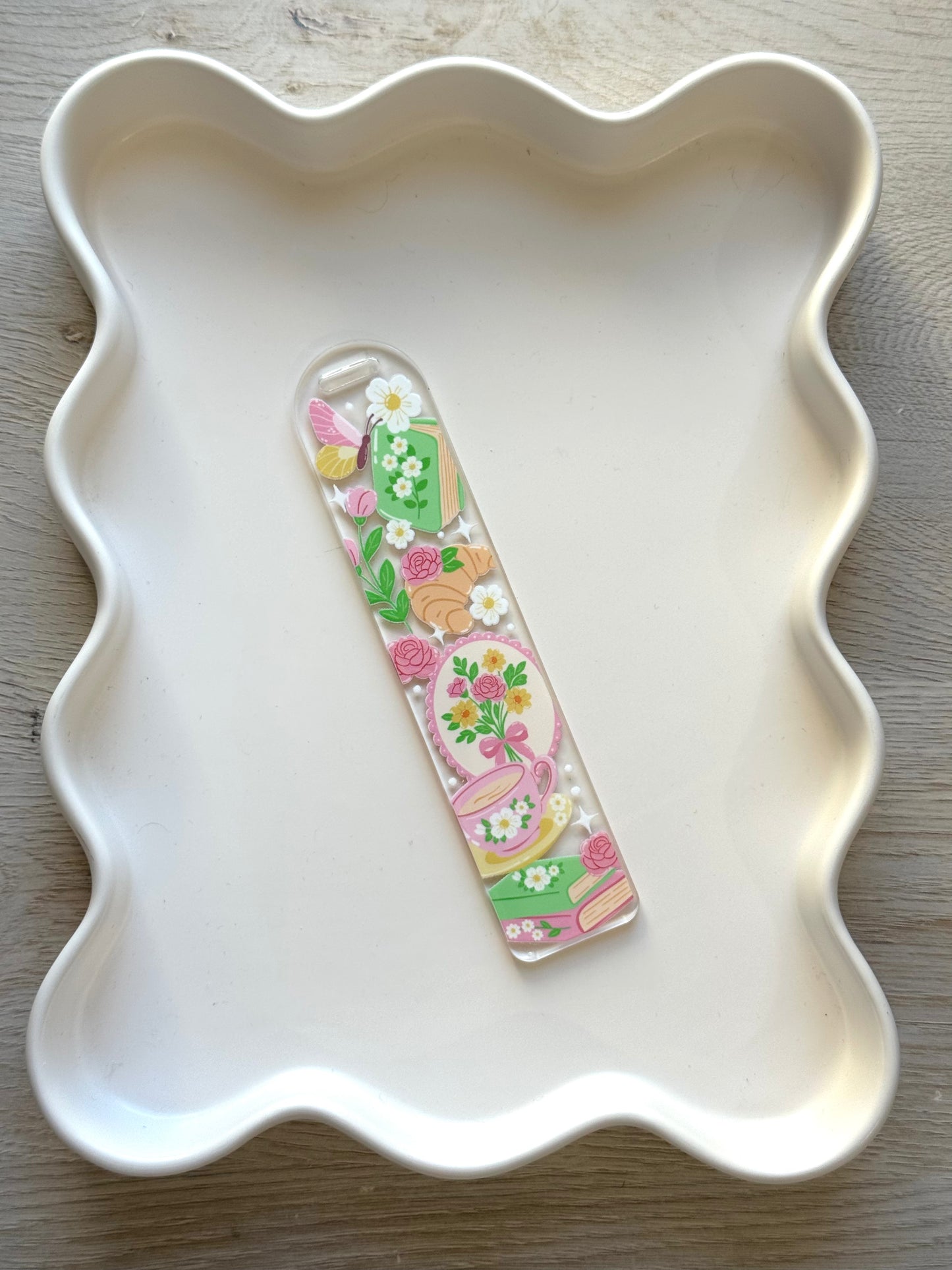Fairy Tea Time Bookmark