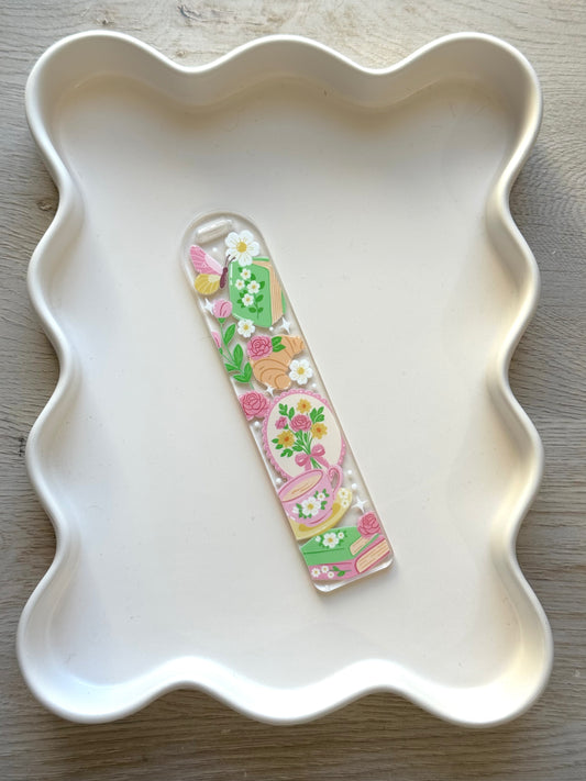 Fairy Tea Time Bookmark