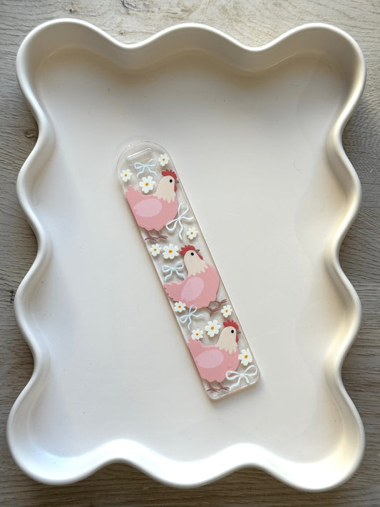 Free Range Chickens Bookmark