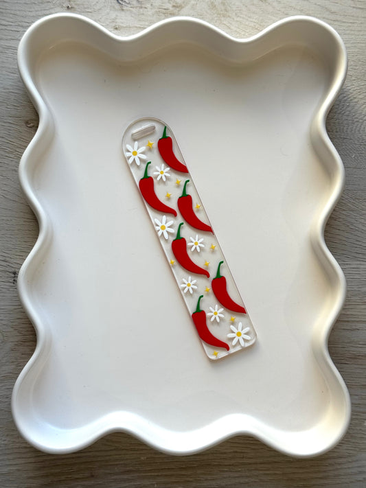 Spicy Peppers Bookmark