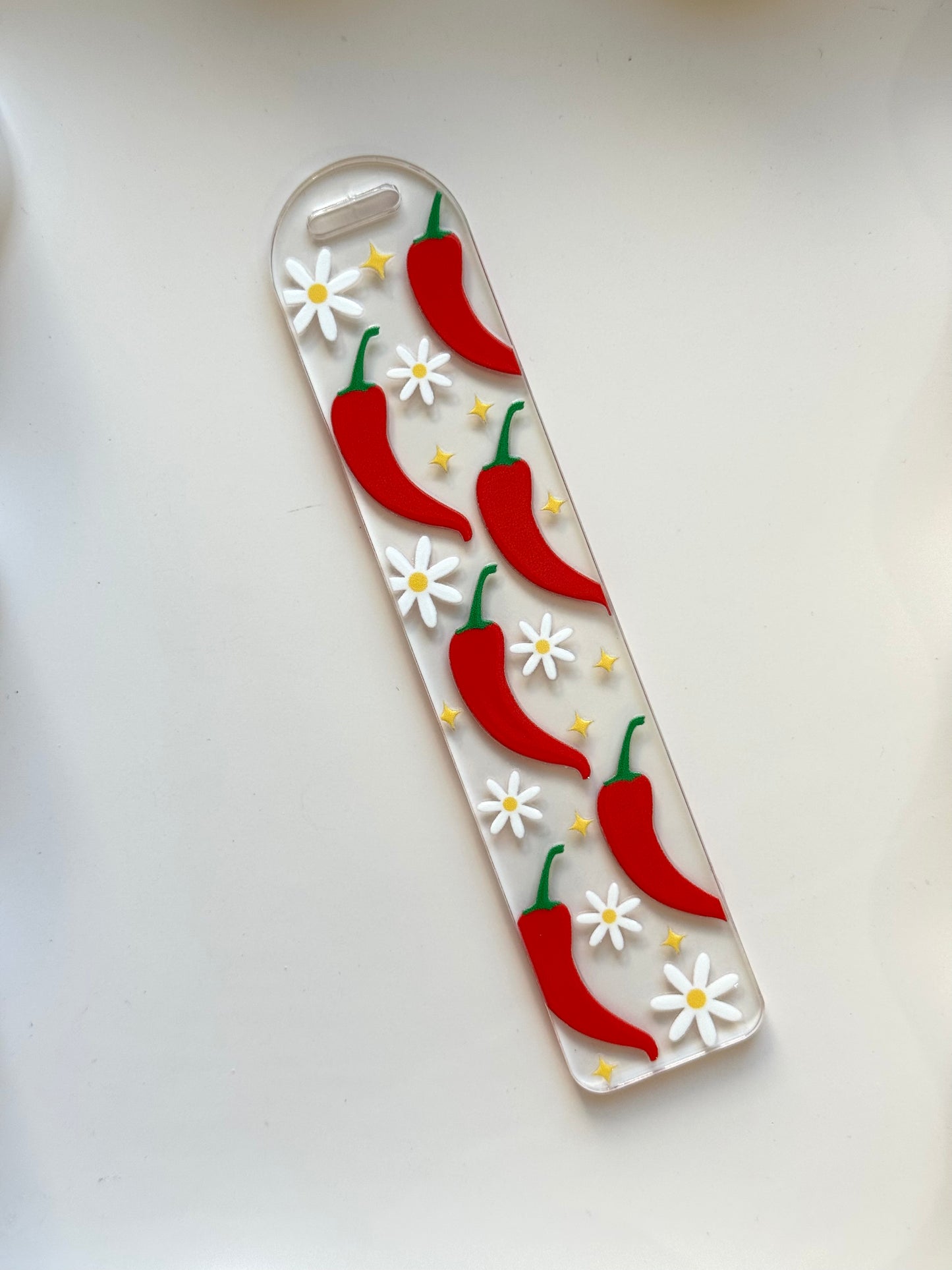 Spicy Peppers Bookmark